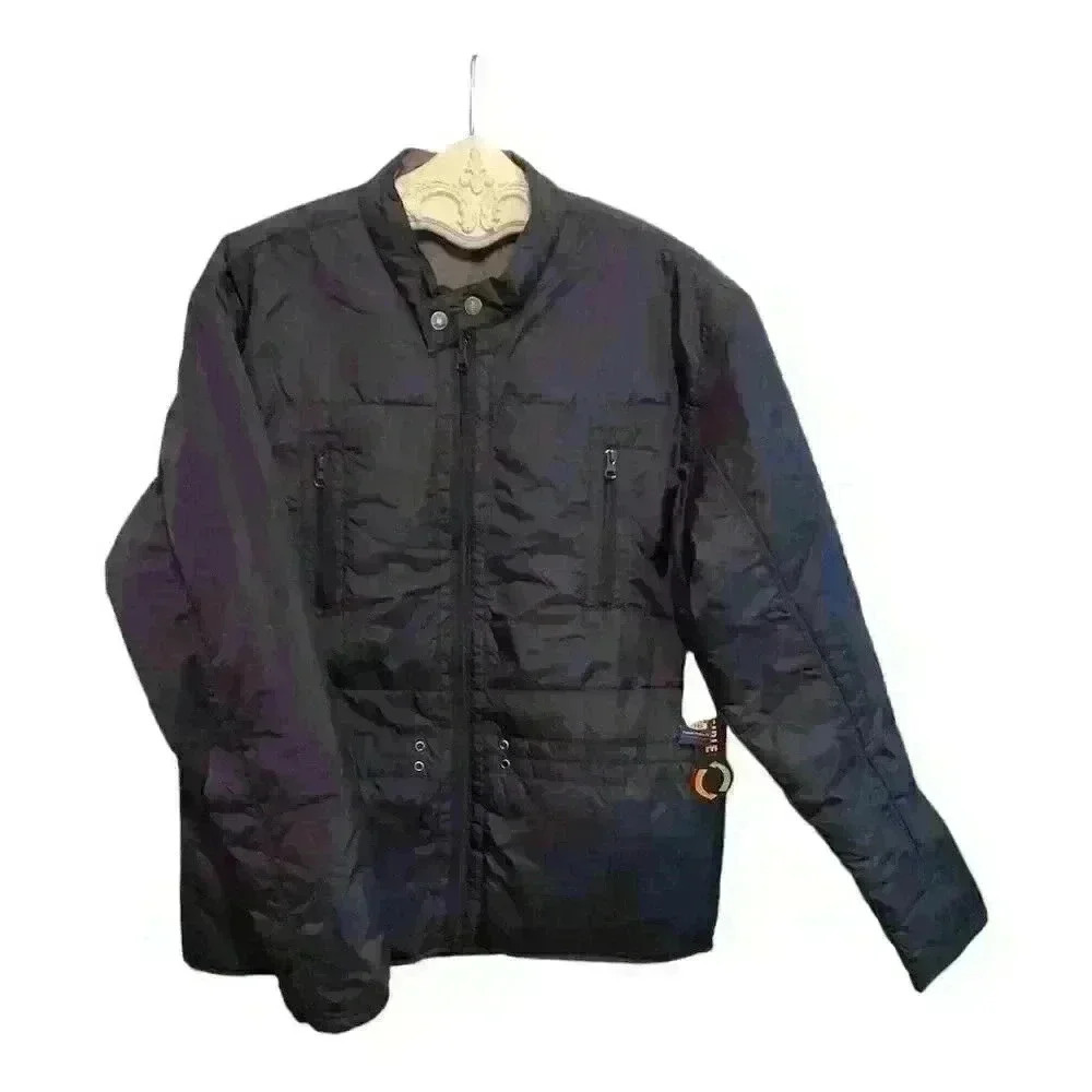 Men’s Jacket Size M Multi-Pocket Casual Zip